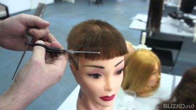 Как коротко подстричь женщину в домашних условиях 741