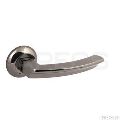 РУЧКИ ДВЕРНЫЕ MEGAPOLIS DUBAI H-0893-A-BN, черный никель