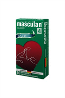 ПРЕЗЕРВАТИВЫ MASCULAN CLASSIC 4, 10ШТ. УВЕЛИЧЕННОГО РАЗМЕРА (XXL) ШТ Masculan