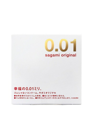 ПРЕЗЕРВАТИВЫ ПОЛИУРЕТАНОВЫЕ SAGAMI ORIGINAL 001 №1