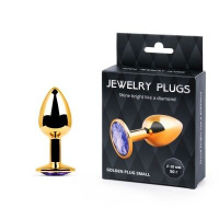 GOLDEN PLUG SMALL, цвет кристалла светло-фиолетовый * вес 50гр