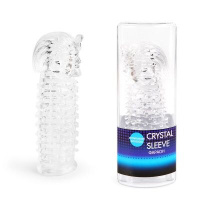 Насадка закрытая CRYSTAL SLEEVE ФАРАОН L 135 мм D 22 мм EROWOMAN-EROMAN