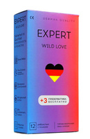 ПРЕЗЕРВАТИВЫ EXPERT WILD LOVE (РЕБРИСТЫЕ С ТОЧКАМИ)