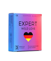 ПРЕЗЕРВАТИВЫ EXPERT WILD LOVE (РЕБРИСТЫЕ С ТОЧКАМИ)