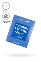 Презервативы Sagami, Extreme, Feel Fit, Гладкие, 19см, 5,1см, 1шт. SAGAMI