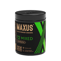 ПРЕЗЕРВАТИВЫ MAXUS MIXED № 12 X-EDITION (набор) в кейсе Maxus