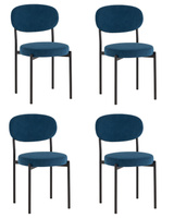 Стул Бриф SN велюр синий, 4шт./уп. Stool Group