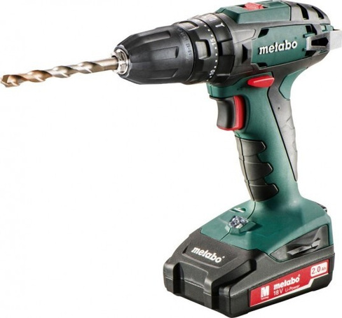 ДРЕЛЬ УДАРНАЯ АККУМ. METABO SB 2*2,0Ач