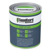 Универсальный контактный клей SoundGuard 1 кг 0,9 л