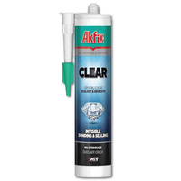 Клей-герметик Akfix ALL Bond Clear MC прозр, 290мл.