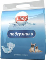 Cliny Подгузники для собак и кошек размер XL