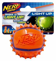 Nerf DOG LIGHT UP мяч с шипами 6 см