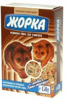 Жорка кормовая смесь для хомяков 450гр (коробка)