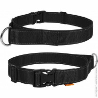 COLLAR Dog Extreme Ошейник-40 с ручкой нейлон черный 67051