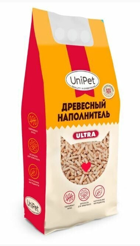 UniPet наполнитель древесный 15 л