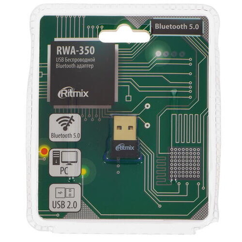 Bluetooth адаптер Ritmix RWA-350