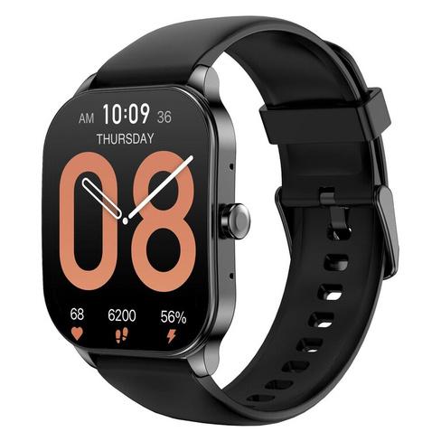 Смарт-часы Amazfit Pop3SMetallicBlack_1