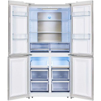 Холодильник трехкамерный LEX LCD505WID Side by Side, инверторный белый ...
