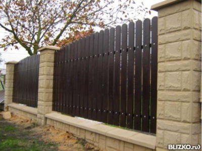 Металлические заборы
