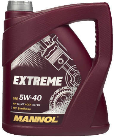 Масло Mannol Extreme 5W40 4 л