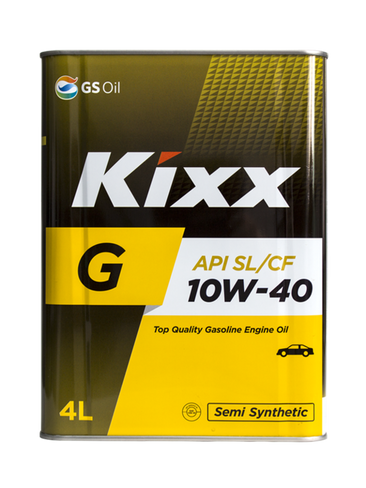 Масло Kixx G SL 10W40 4 л п/с