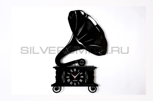 Часы GRAMOPHONE Silver Smith