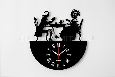 Часы TEA TIME RETRO Silver Smith