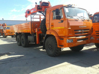 Бортовой Камаз 43118 с КМУ Kanglim KS1256 G2 г/п 7т (КПП ZF9)