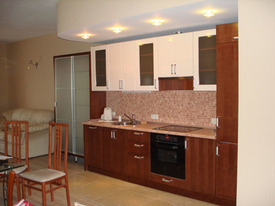 Кухня белый верх коричневый низ: 103+ идей дизайна