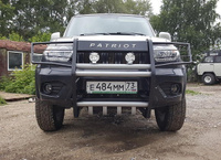 Кенгурин УАЗ Патриот с 2015 г "Самурай" (с защитой фар и двигателя)