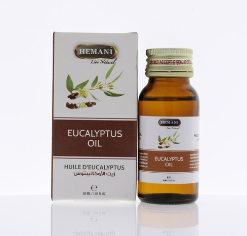 Масло эвкалипта eucalyptus oil (HEMANI) 30 мл