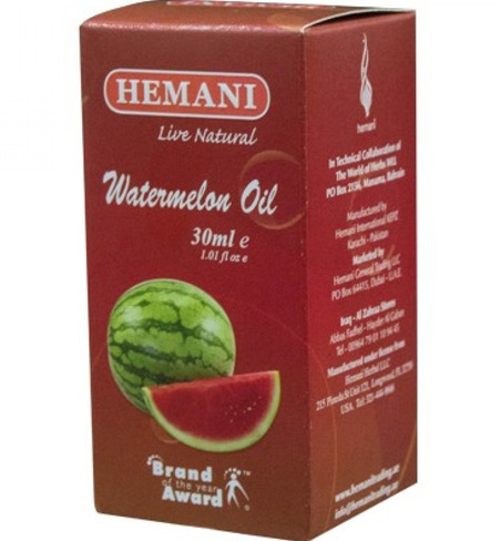 Арбузное масло watermelon oil HEMANI 30 мл