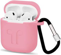 Силиконовый чехол для Apple AirPods Pink Sand