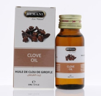 Масло гвоздики clove oil HEMANI 30 мл