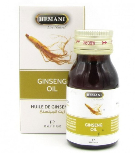 Масло женьшеня ginseng oil (HEMANI) 30 мл