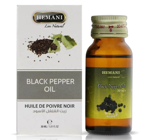 Масло черного перца Black pepper oil (HEMANI) 30 мл