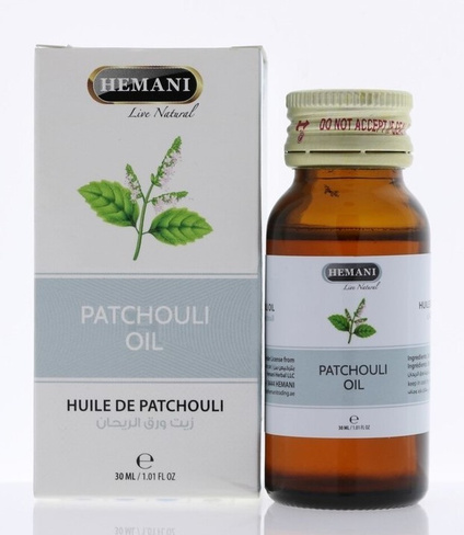 Масло пачули Patehouli oil (HEMANI) 30 мл