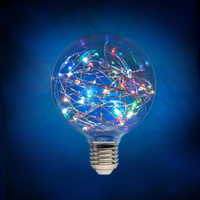 Лампа филаментная шар новогодний General E27 RGB GLDEN-G95SW-1-230