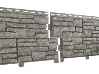 Фасадная панель Стоун Хаус Сланец 2х0,225 м бурый