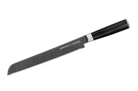 Нож Samura для хлеба Mo-V Stonewash, 23 см, G-10