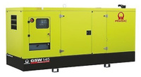 Дизельный генератор Pramac GSW 145I в кожухе (102000 Вт)