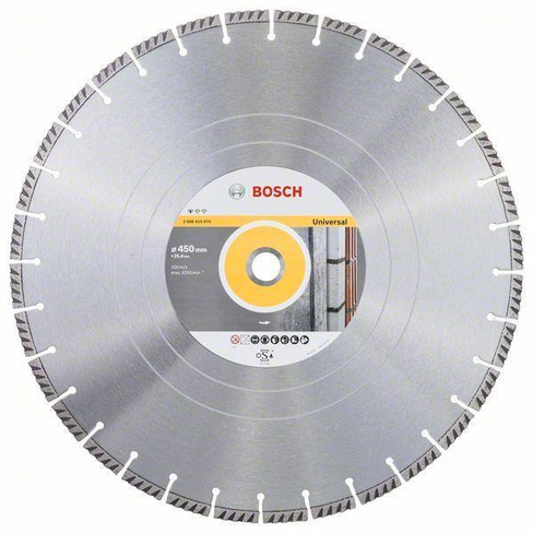 Алмазный отрезной круг bosch stf universal 450-25,4