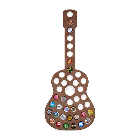 Копилка - гитара для пивных крышек 'Beer Guitar' (разные цвета) / Темный