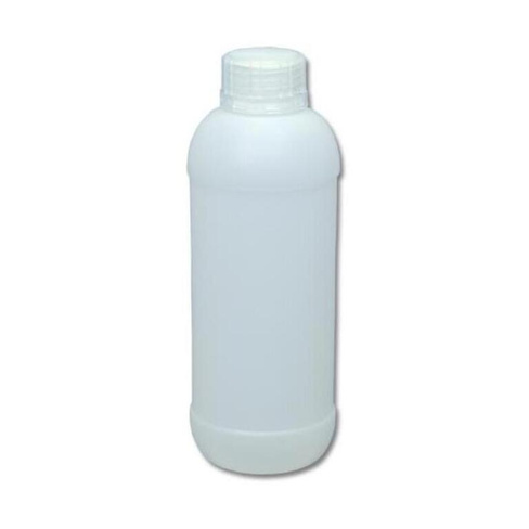 Бутылка пластиковая 85х85х235 мм 1 л белая с крышкой