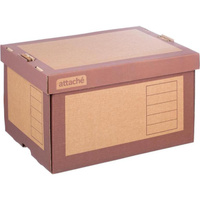Папка/конверт Attache Короб архивный гофрокартон коричневый 410х328х263 мм