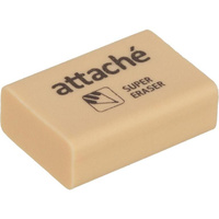 Ластик Attache из термопластичного каучука прямоугольный 28x18x9 мм (2 штуки в упаковке)