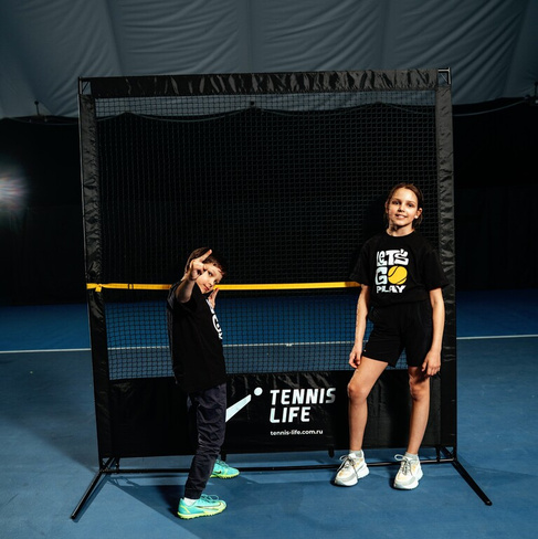 Стенка-сетка теннисная Tennis Life rebounder стандарт 1.83х2 м