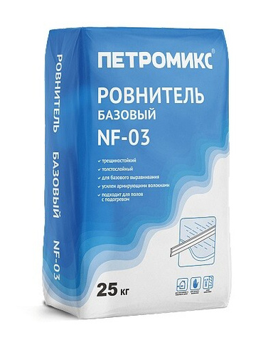 Ровнитель базовый ПЕТРОМИКС NF-03 25 кг