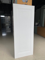 Межкомнатная дверь экошпон Имидж 4 эмалит белый