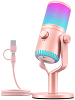 Микрофон Maono DM30RGB (pink)